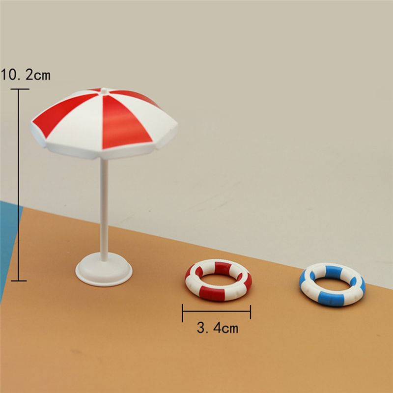 Cute Mini Swimming Decoration Simulation Pool Swimming Ring