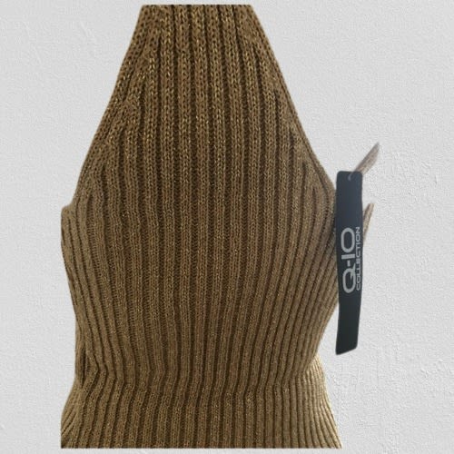 Fleck Dress/tunic - Gold