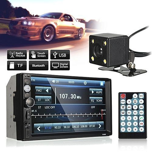 Universal 7 Inch Bluetooth FM Radio Car MP5 Player With Camera