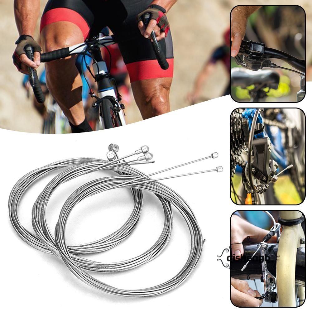 2 Piece Bike Brake Cable Set Universal Standard Bike Brake