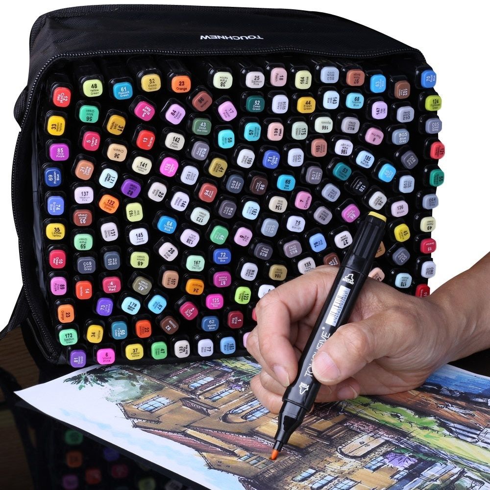 24 Colors Marker Single Art Markers Brush Pen Art Supplies