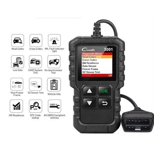 LAUNCH X431 CR3001 OBD2 Scanner Support Full OBD II/EOBD Launch Creader 3001 Auto Scanner Diagnostic PK CR319 ELM327 V1.5 V2.1