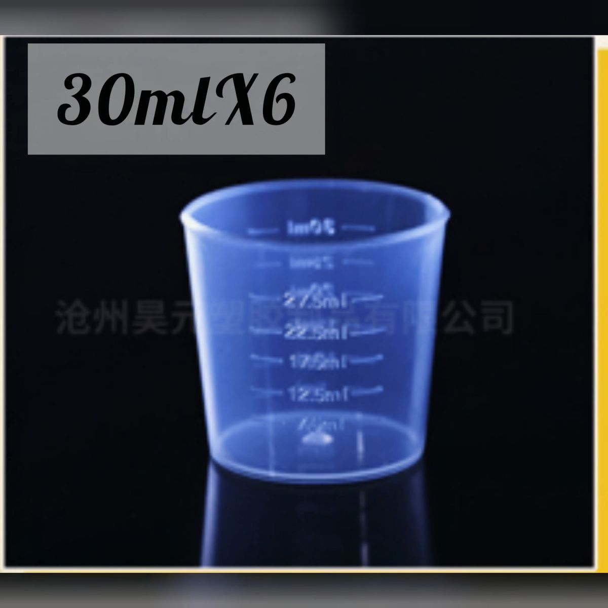 Measuring Cup (Double-Sided Scale PP  Plastic Beaker))
