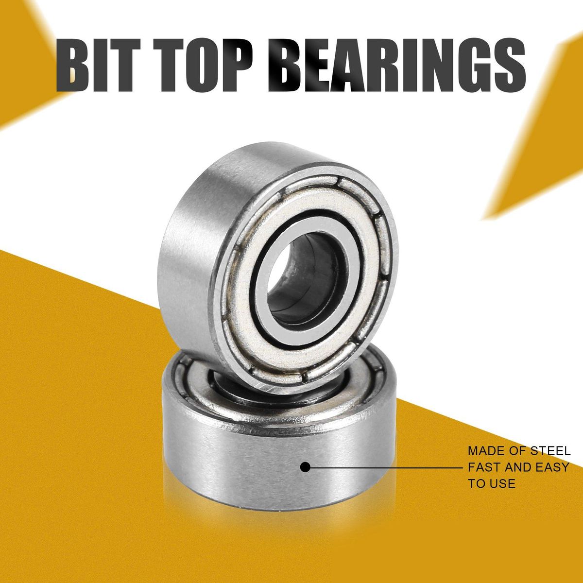 Top Router Bit  Head Set Ball Accessories Kit Inner 476mm Outer 127mm