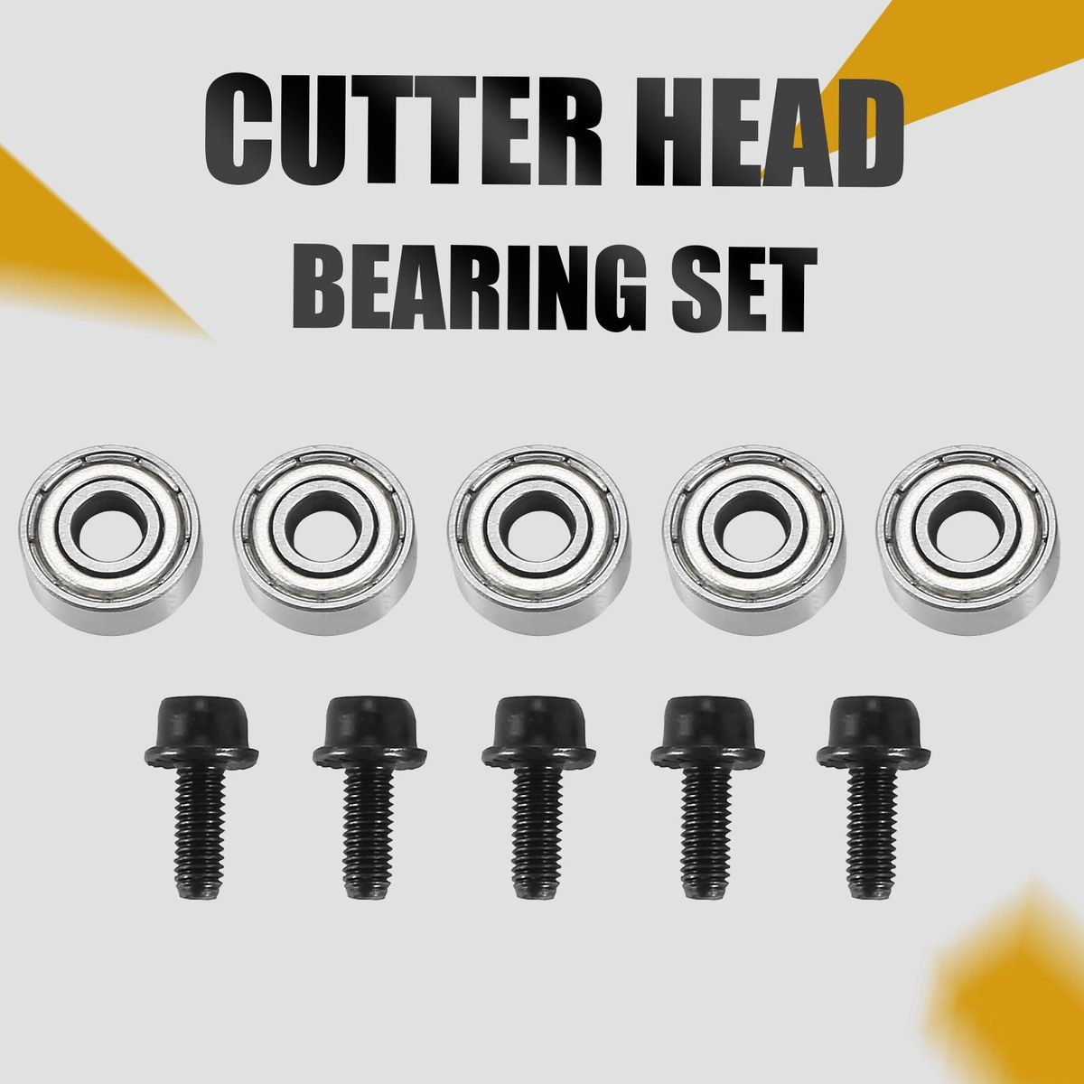 Top Router Bit  Head Set Ball Accessories Kit Inner 476mm Outer 127mm