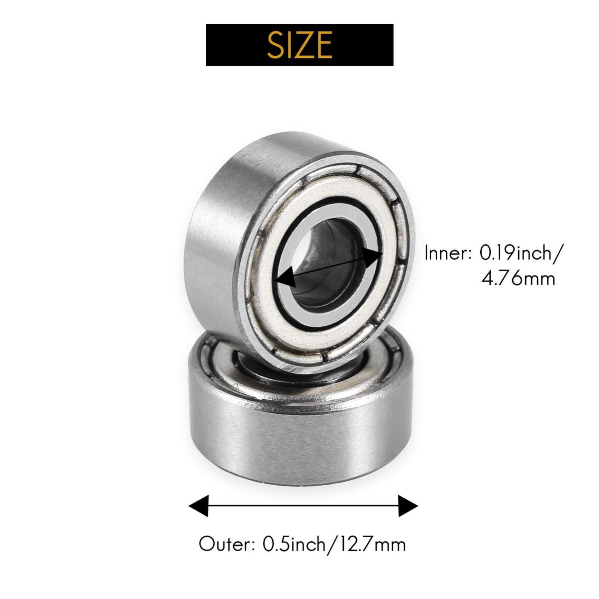 Top Router Bit  Head Set Ball Accessories Kit Inner 476mm Outer 127mm