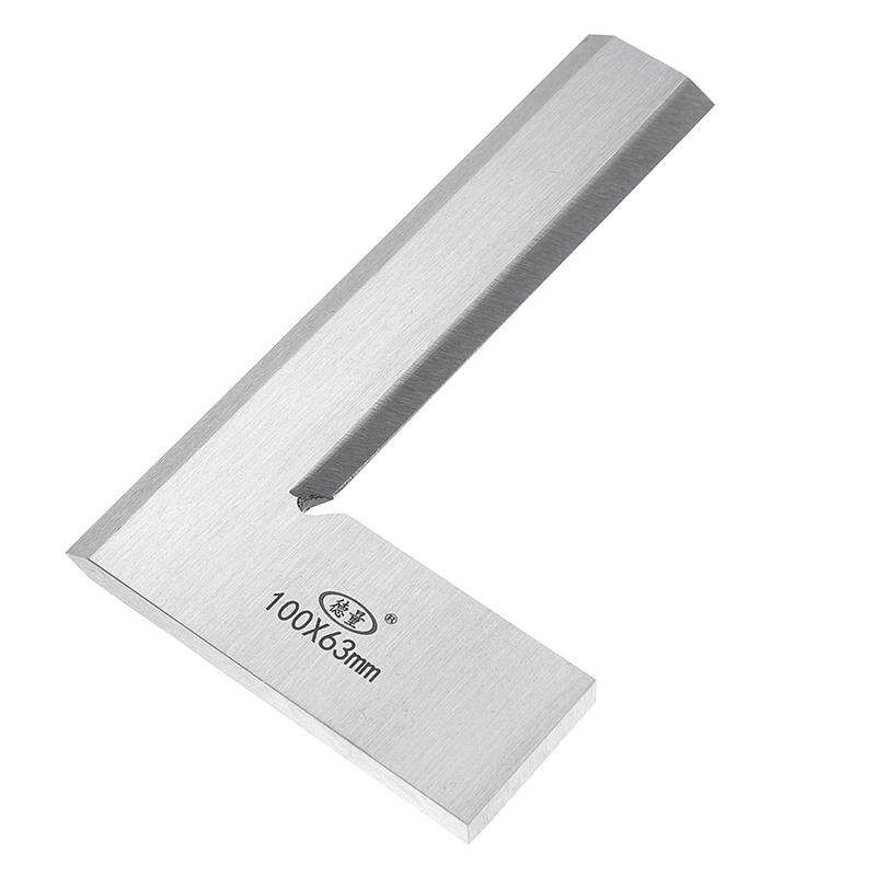 Square Edge 100 X 63mm 90° Right Angle Ruler Gagging Machinist Bevel 100x63mm
