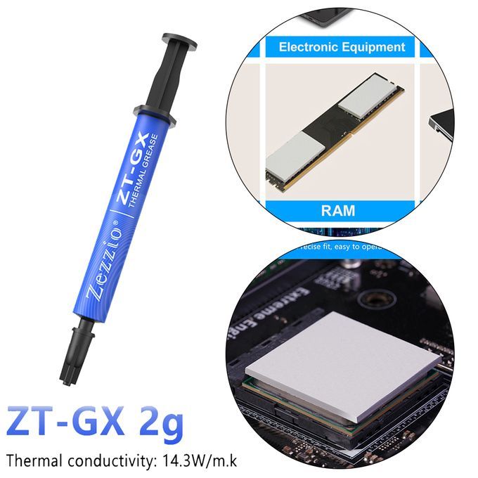 Thermal Grease Paste High Stability For CPU GPU PC LED All Coolers 14