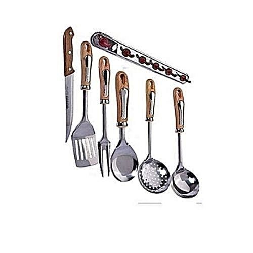 Cooking Spoon,set 6 With Anger
