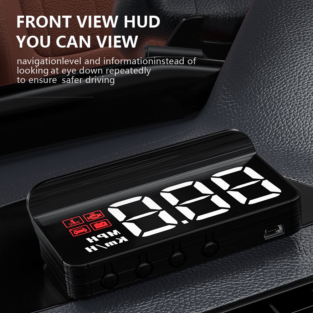 OBD HUD Car GPS Digital Speedometer Projector Auto Consumption Head-up Display Projection