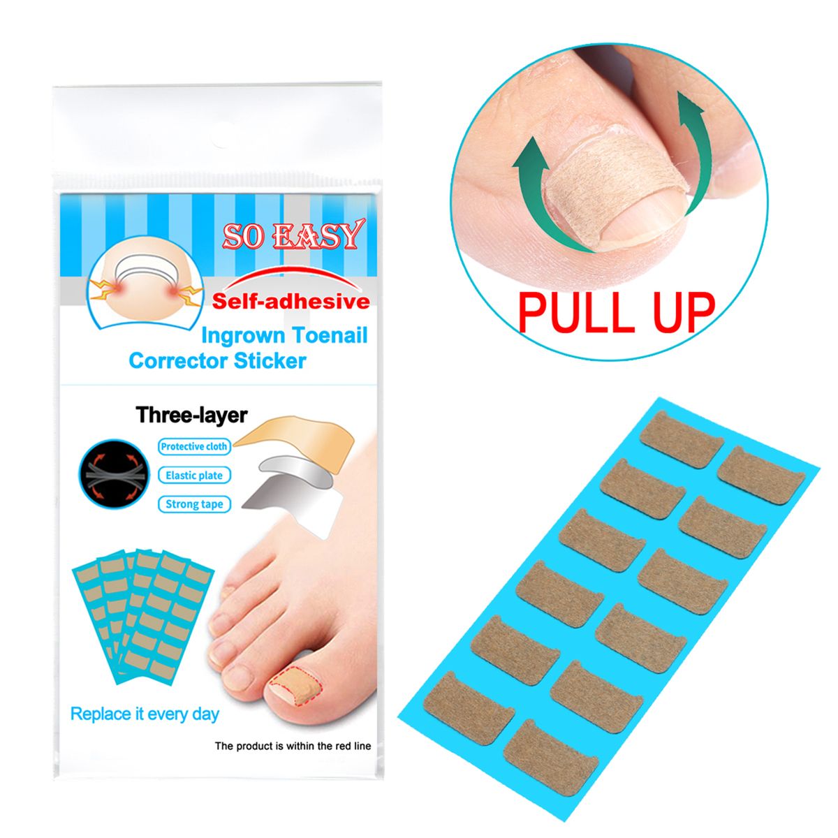 Ingrown Nail Correction Kit Ingrown Toenail Stickers