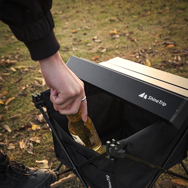 ShineTrip Outdoor Camping Seat Pocket Folding Tableware