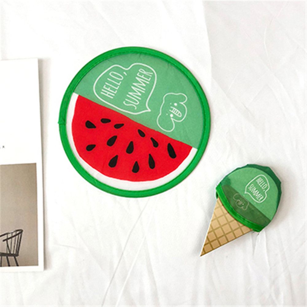 Cute 2020 Flyer Handheld Gift Folding Fan Pocket Purse Multicolor Fans Funzip Drop Shape #0814 Portable Mini Practical Fruit