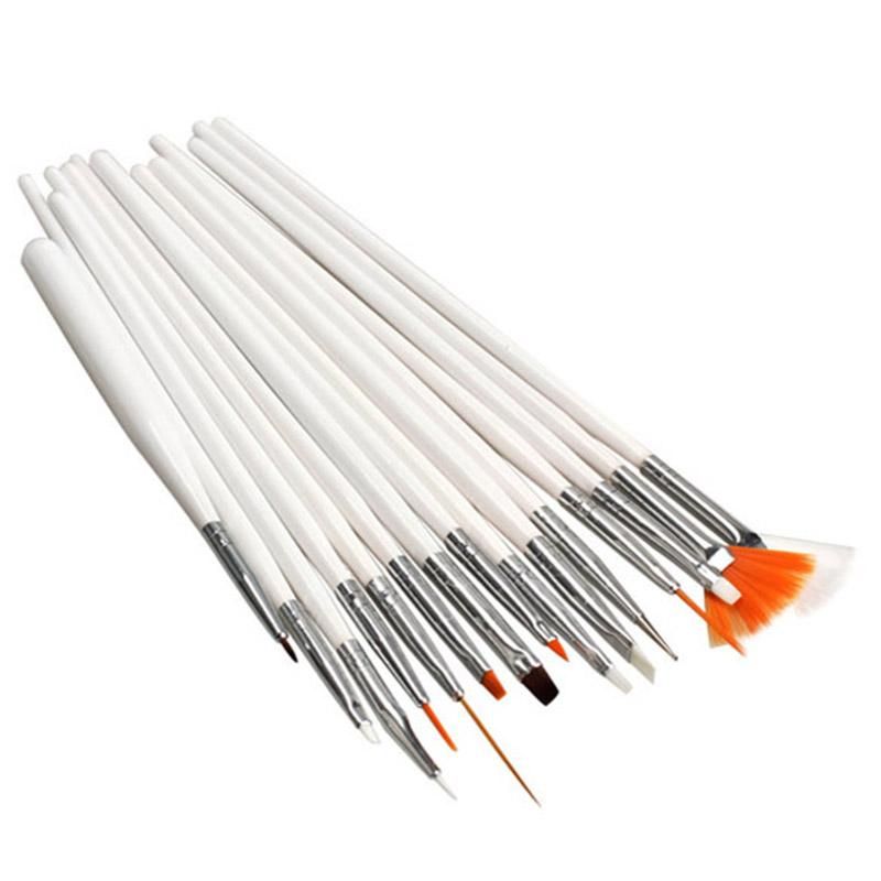 20pcs Nail Art Dotting Pen Painting Tools Drawing Polish Set