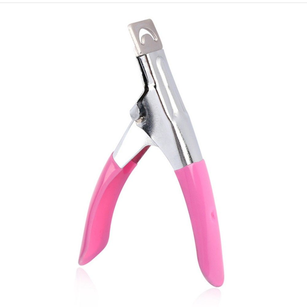 Nail Cutter U-shaped Cut French Nail Clippers Nail Scissors UV False Nails Tips Manicure Trimmer Tool