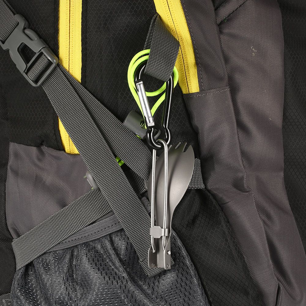 Titanium Folding Spork Outdoor Camping Hiking