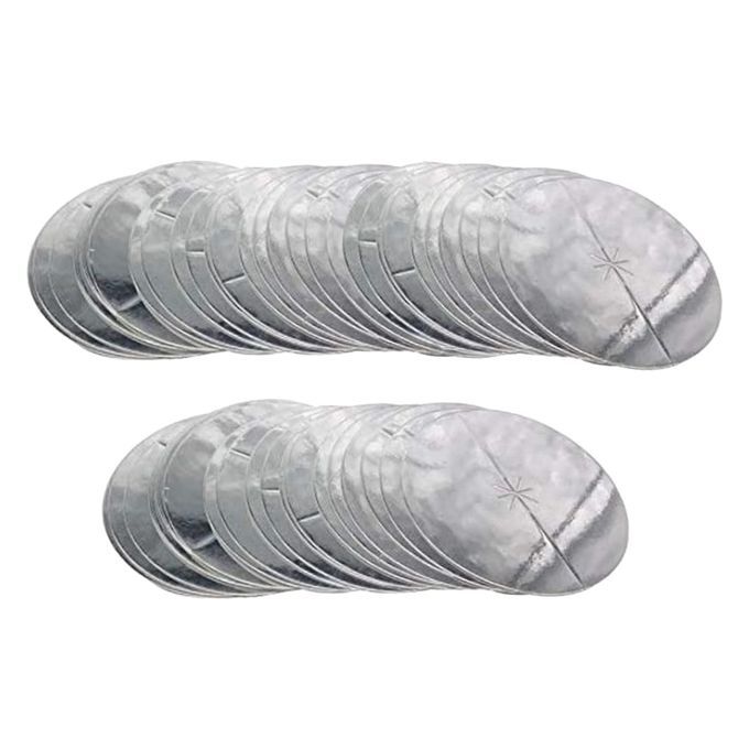 50pcs Candles Drip Protectors Personal Protective Disk Supplies For