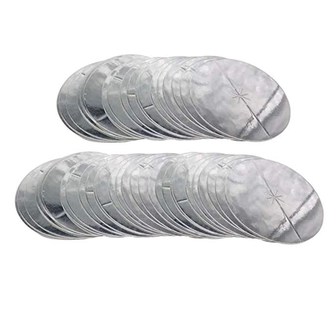 50pcs Candles Drip Protectors Personal Protective Disk Supplies For