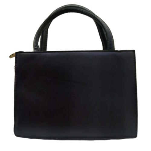 Woman Handbag With Bead Details - Black