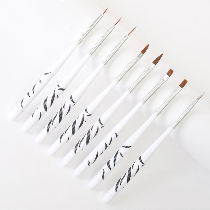 9PCS Nail Art Tools Polish  Liner Pen Nail Painting Pen
