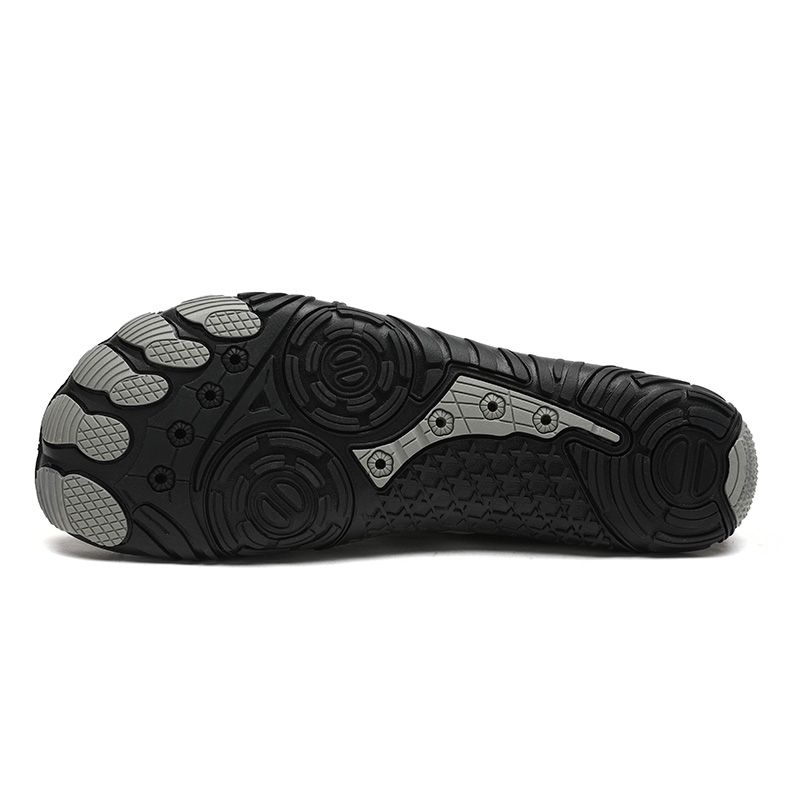Swimming Shoes Beach Diving Five Finger Wading Shoes Black