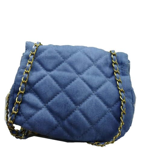 Jeans Bag For Women - Blue