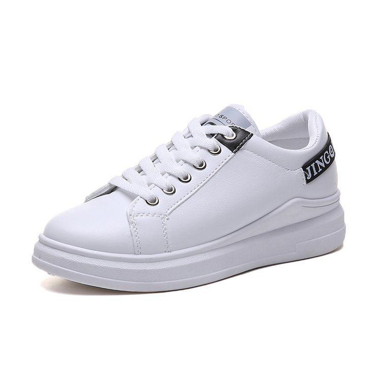Solid Synthetic Leather Women's Shoes