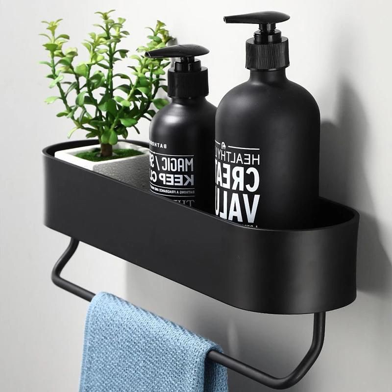 2Pcs Bathroom Shelf 50cm Kitchen Wall Shelves Shower Storage
