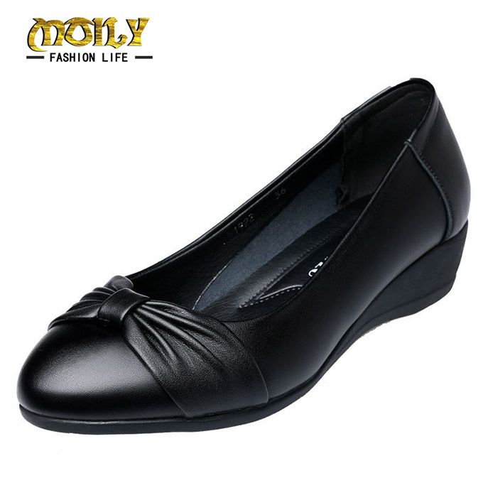Ladies Business Work Casual Leather Shoes