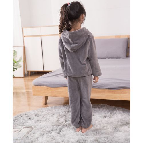 Coral Velvet Pajamas Baby Home Warm Pajamas