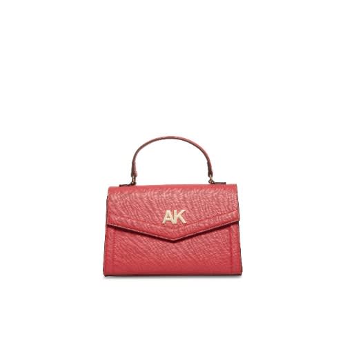Flap Top Handle Satchel - Begonia Pink