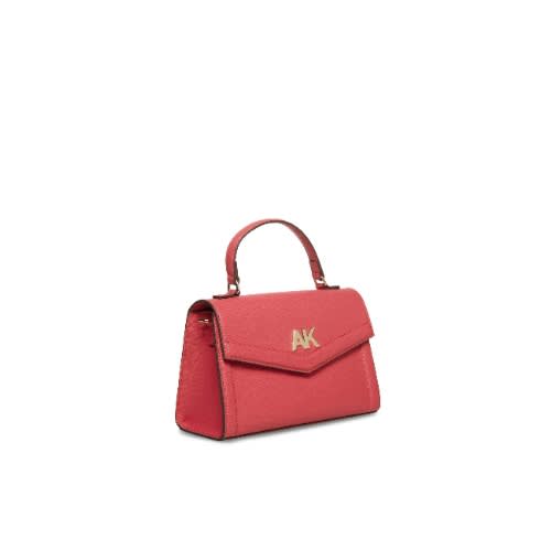 Flap Top Handle Satchel - Begonia Pink