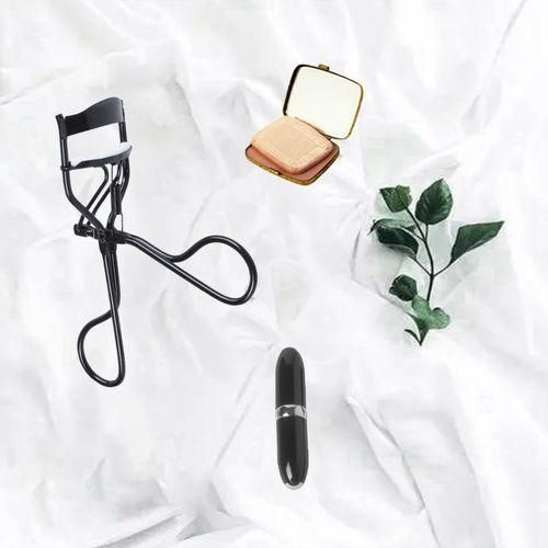 Cosmetic Tool Black Handgrip Cuing Lashes Eyelash
