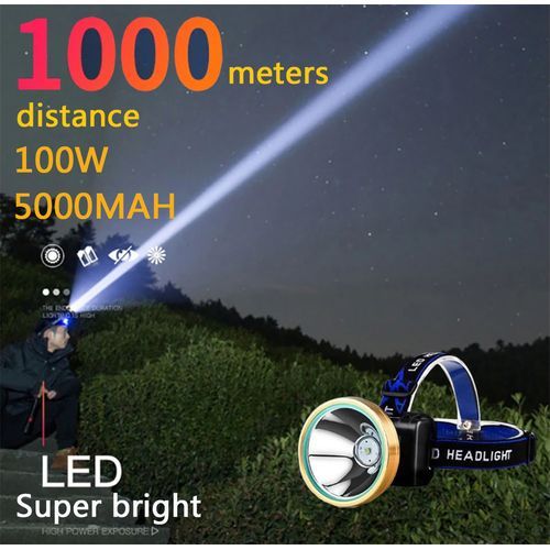 Flashlight Rechargeable Super Bright LED IPX4 Waterproof Adjustable Po