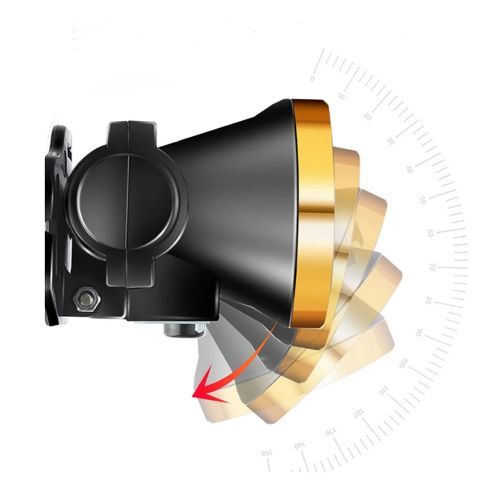 Flashlight Rechargeable Super Bright LED IPX4 Waterproof Adjustable Po