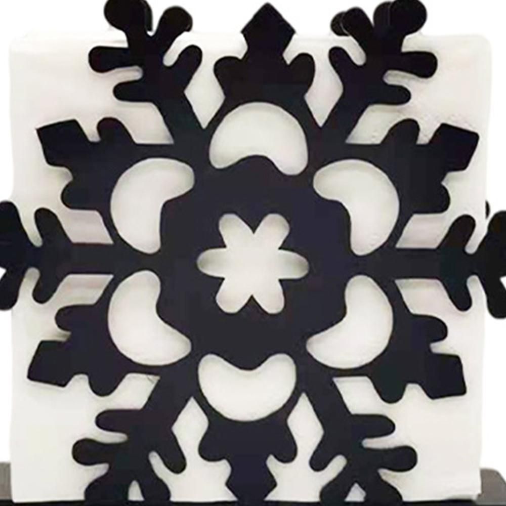 Black Kitchen Napkin Holder, Cocktail Farmhouse Table Napkin Holder, Bar Restaurant Napkin Dispenser Holder