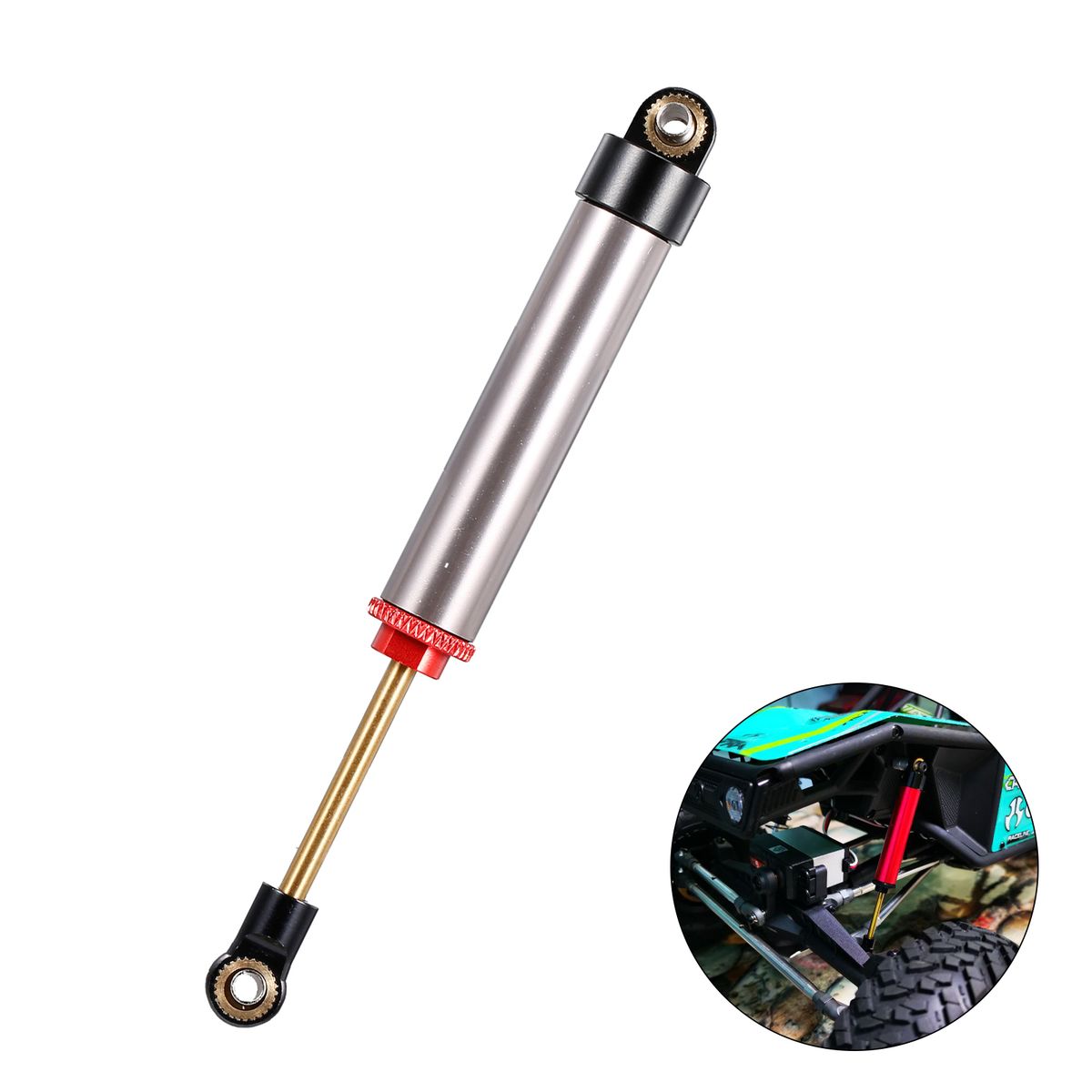 Built-in Spring Shock Absorber Damper Compatible With 1/10