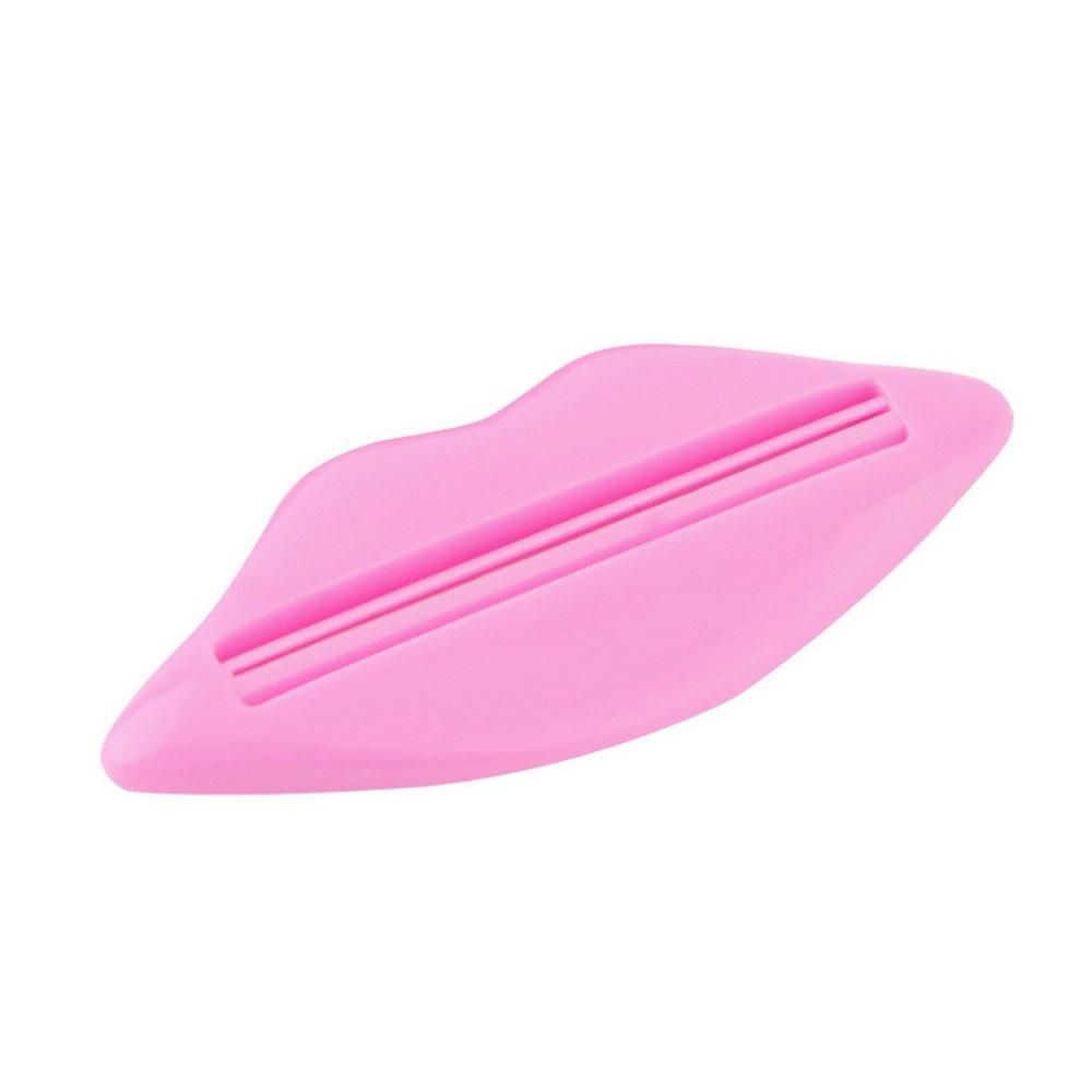 Home Bathroom Toothpaste Cream Squeezer(Pink and Red,multicolor