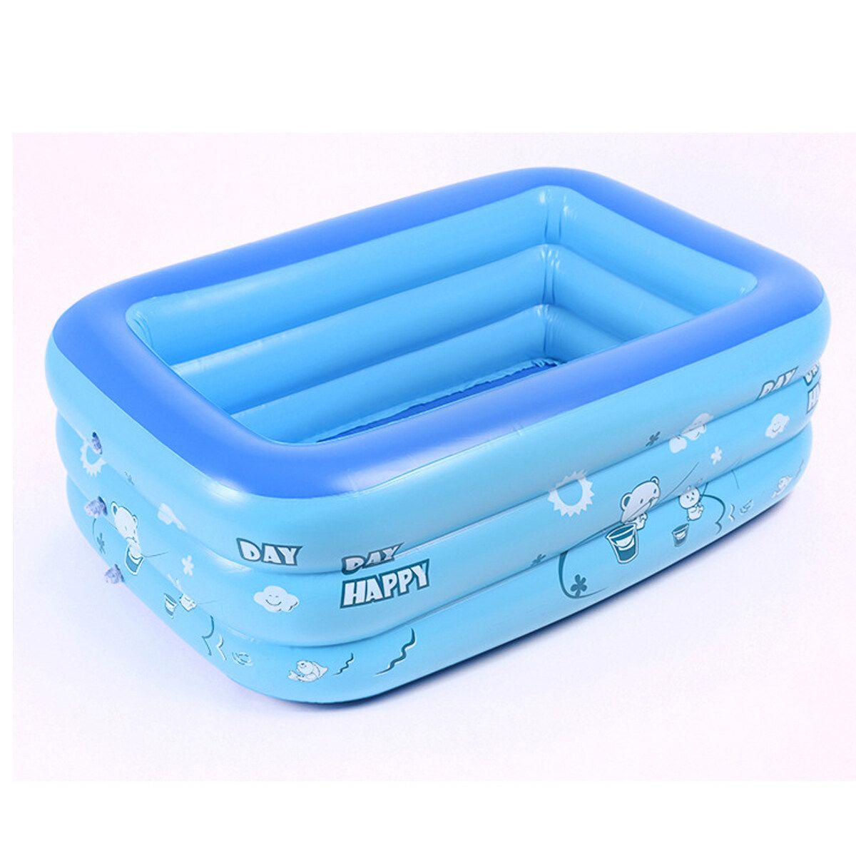 Multi Size Inflatable Swimming Pool Kids Family Outdoor Sports Play Toys Ground Pool 1.2M