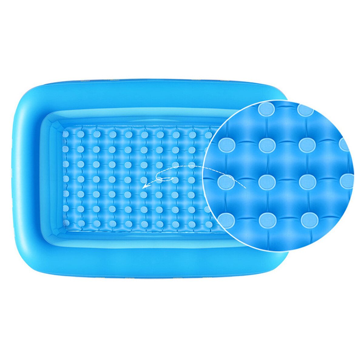 Multi Size Inflatable Swimming Pool Kids Family Outdoor Sports Play Toys Ground Pool 1.2M