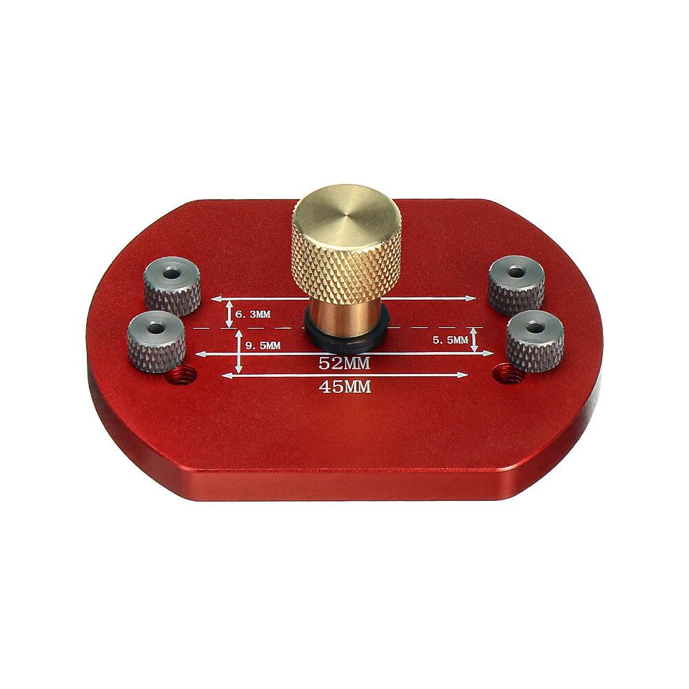 VEIKO Aluminum Alloy 35MM Hinge Boring Hole Drill Guide