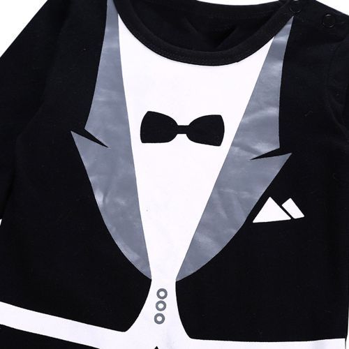 Baby Jumpsuit One-piece Set Gentleman Romper Kids Suit