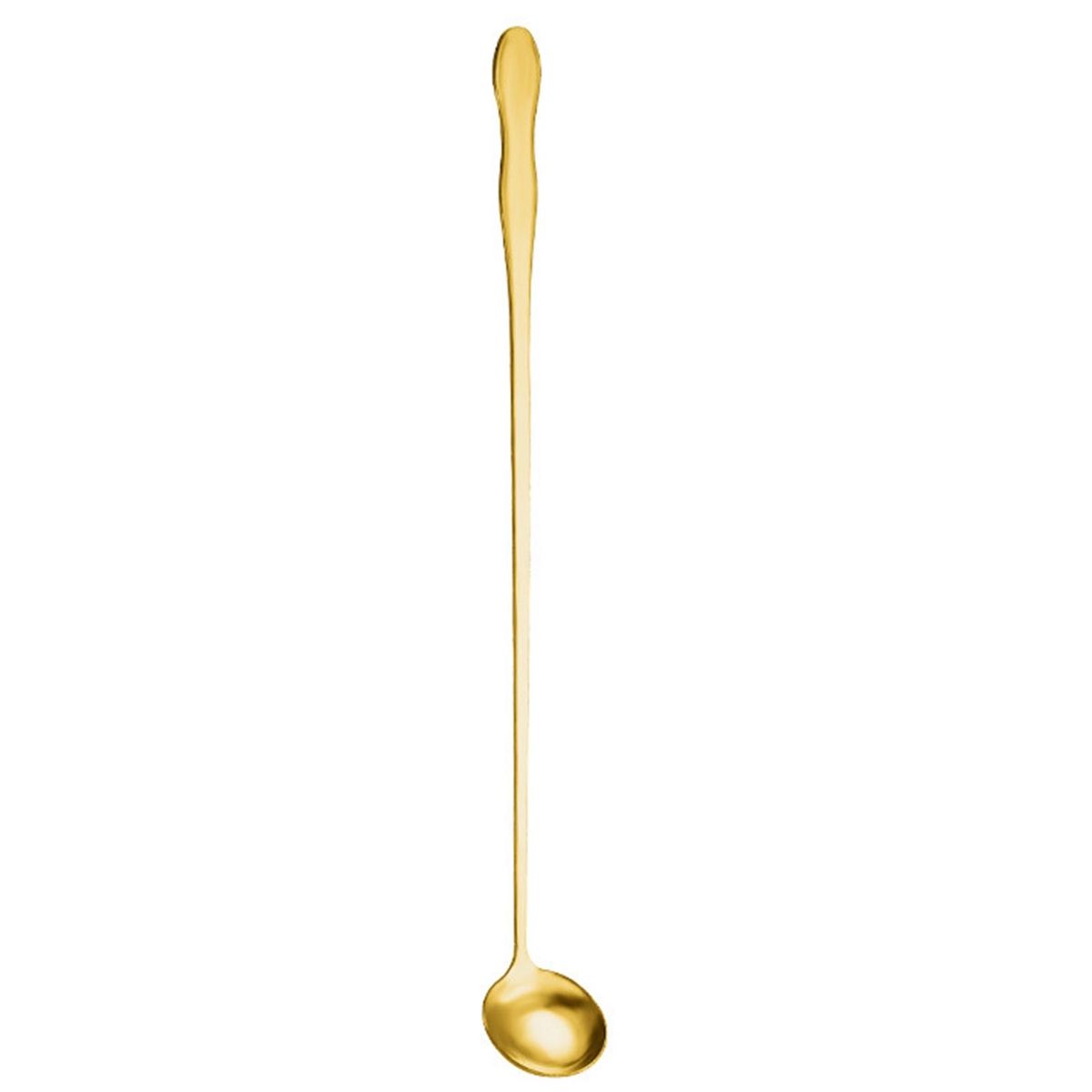 Dessert Spoon Deep Pot Honey Spoon Golden