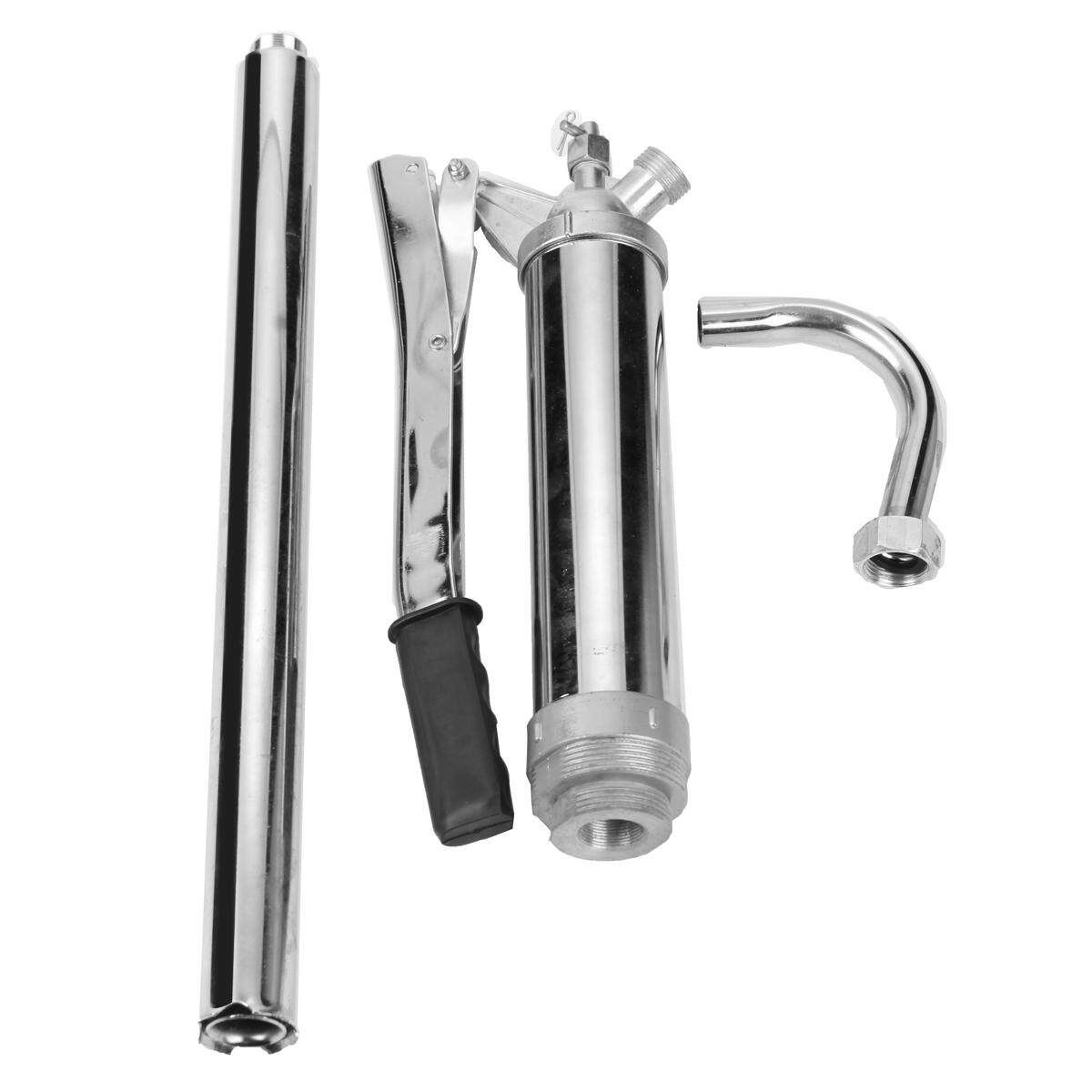 Steel Lever Barrel Pump Solvent 15-55 Gallon Drum 1 1/2 And 2inch Bung Nuts