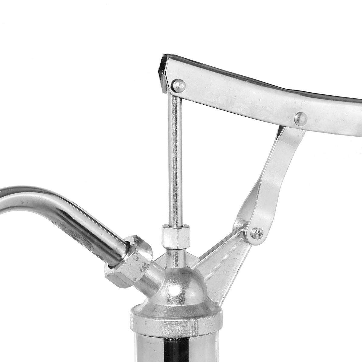 Steel Lever Barrel Pump Solvent 15-55 Gallon Drum 1 1/2 And 2inch Bung Nuts