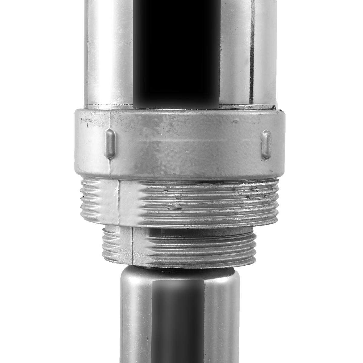 Steel Lever Barrel Pump Solvent 15-55 Gallon Drum 1 1/2 And 2inch Bung Nuts