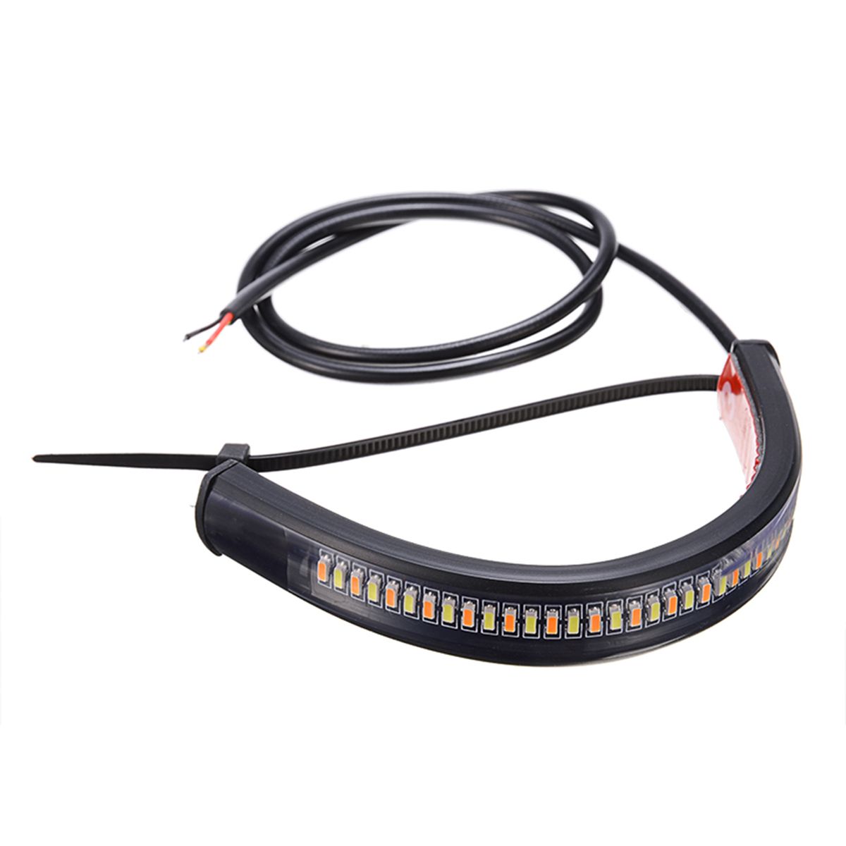 2Pcs Universal 36 LED Light Strip, Motorcycle Turn Signal