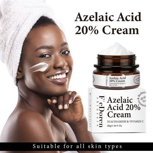 Azelaic Acid 20% Acne & Dark Spots Removal Cream