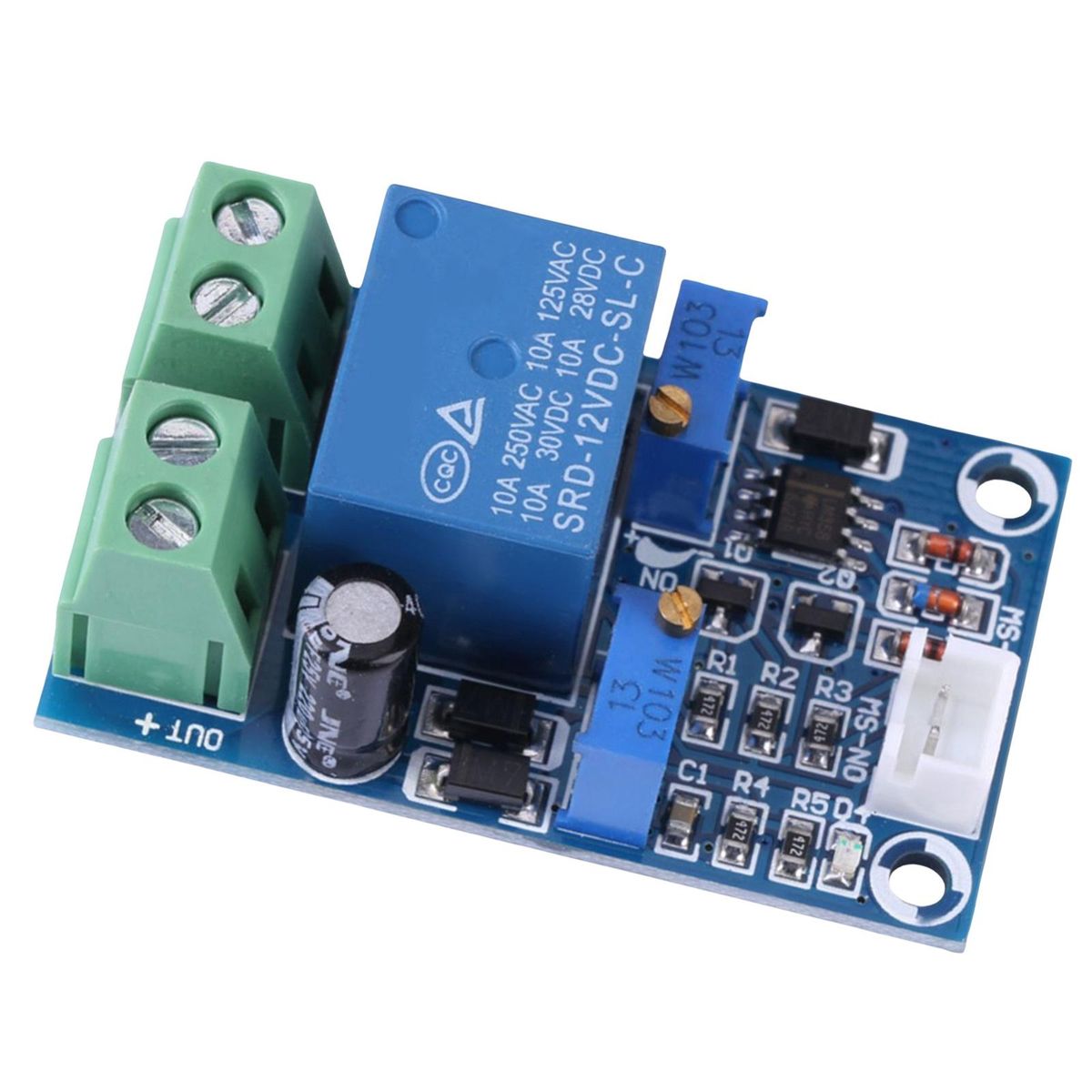 Undervoltage Protection Module 12V  Cut Off Charger For Relay Module