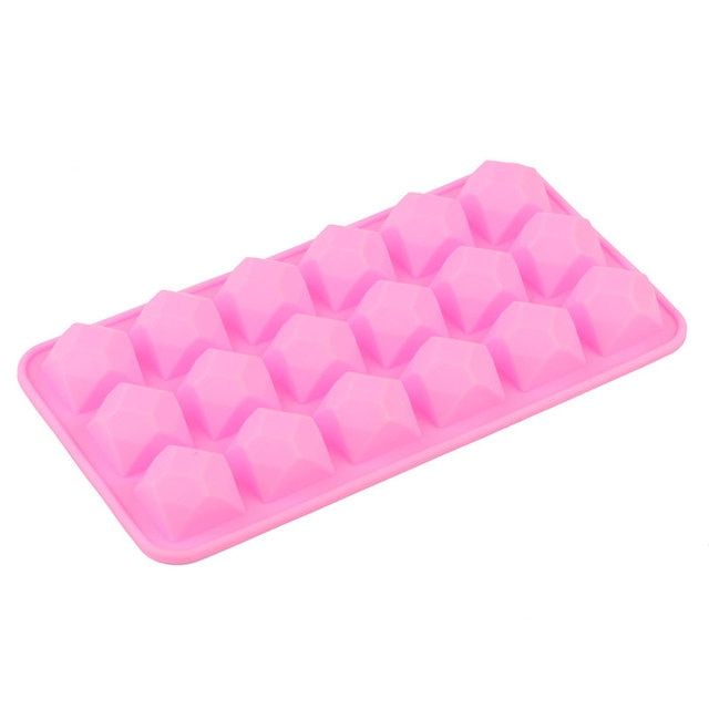 3d Silicone Diy Stone Form Chocolate Mold Ice Cream Grinder